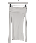 ZARA White Off The Shoulder Top UK S - Reliked