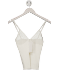 ZARA White Pointelle Top UK S - Reliked