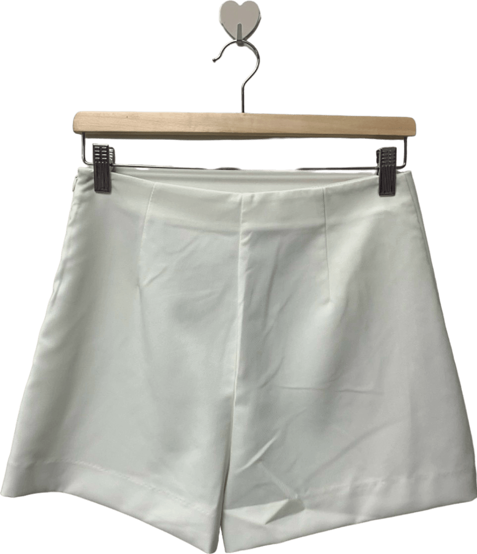 Zara White Skort EUR S USA S MEX 26 - Reliked