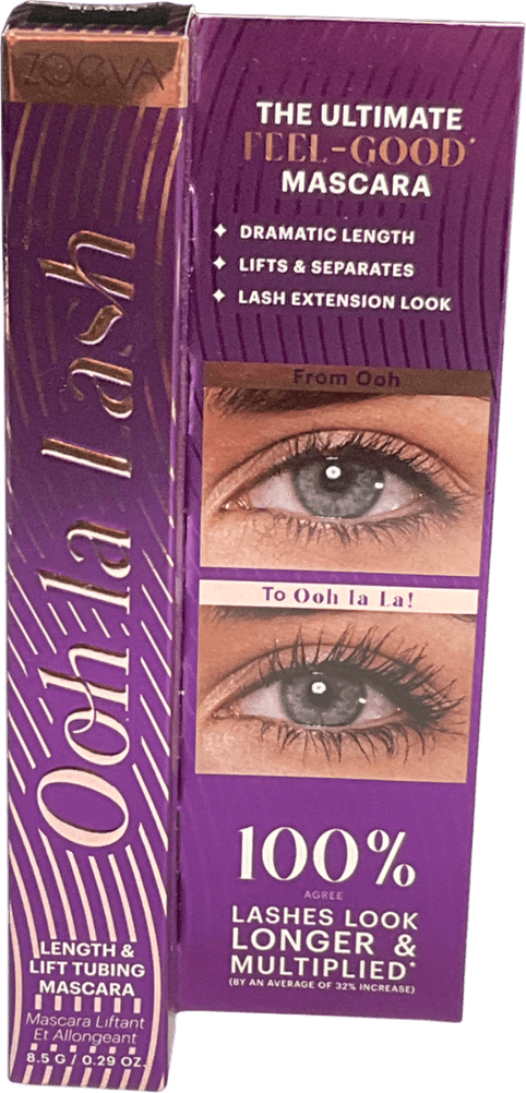 ZOEVA Ooh La Lash Length & Lift Tubing Mascara Black 8.5g - Reliked