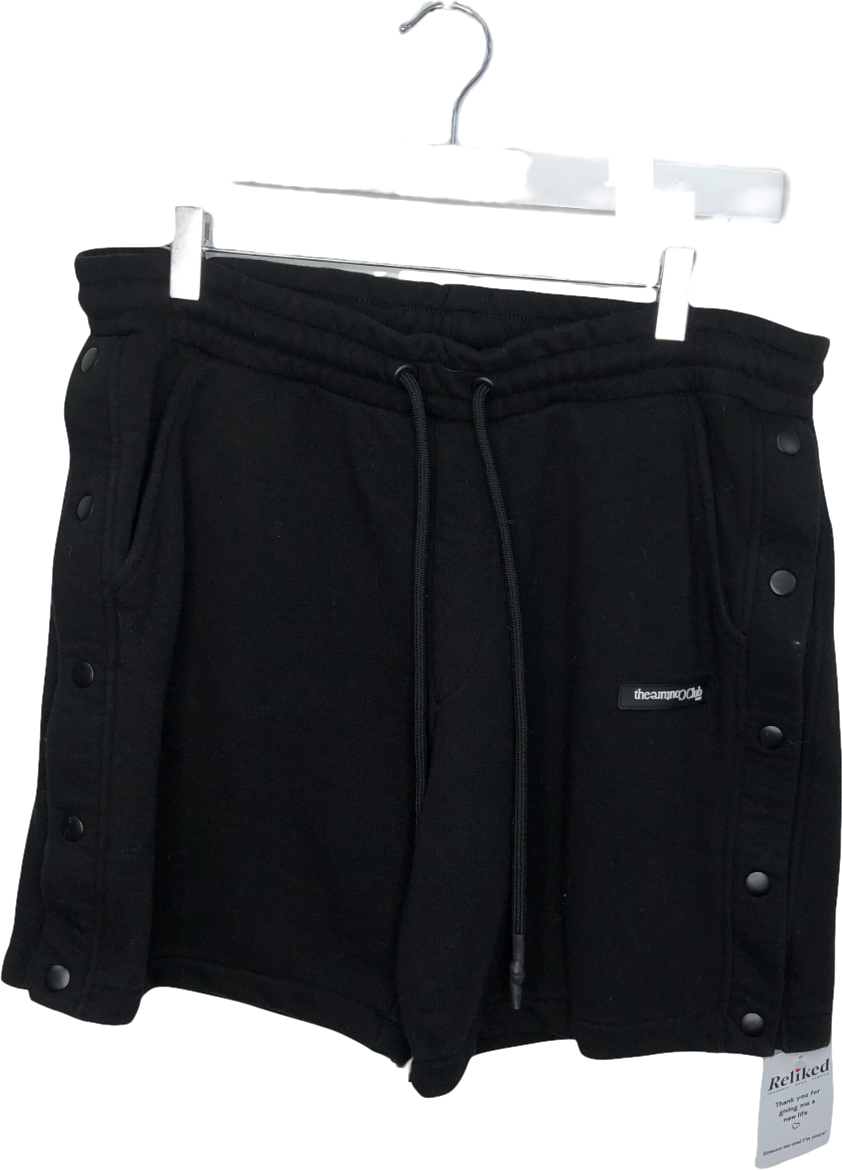 The Couture Club Black Popper Side Shorts UK M