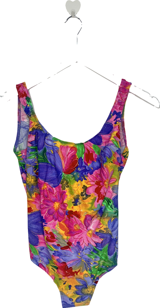 Ada Australia Multicoloured Multi Floral Swimsuit UK 14