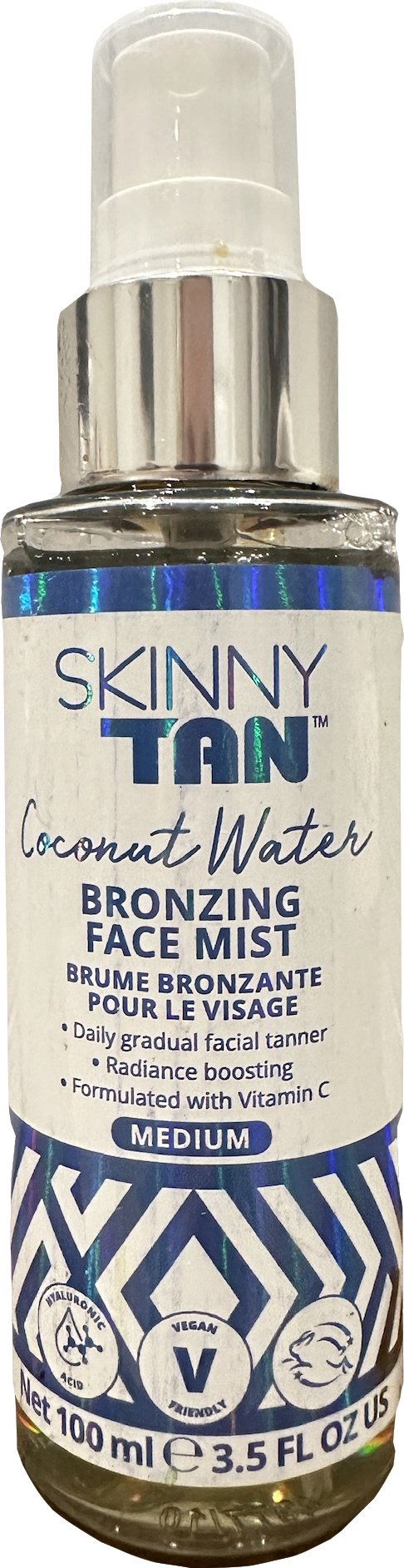 Skinny Tan Coconut Water Bronzing Face Mist Medium 100ml