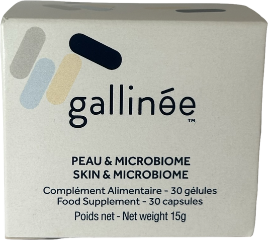 Gallinée Skin & Microbiome Supplement 30 capsules
