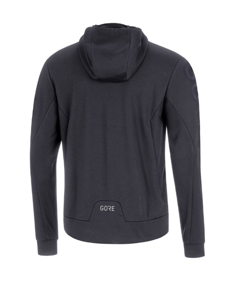 GORE Wear Black Signature Full Zip Sweatshirt UK XS