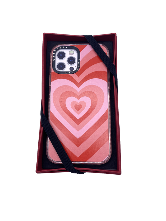 casetify Red Impact 70's Heart Iphone 11 Pro Case One Size