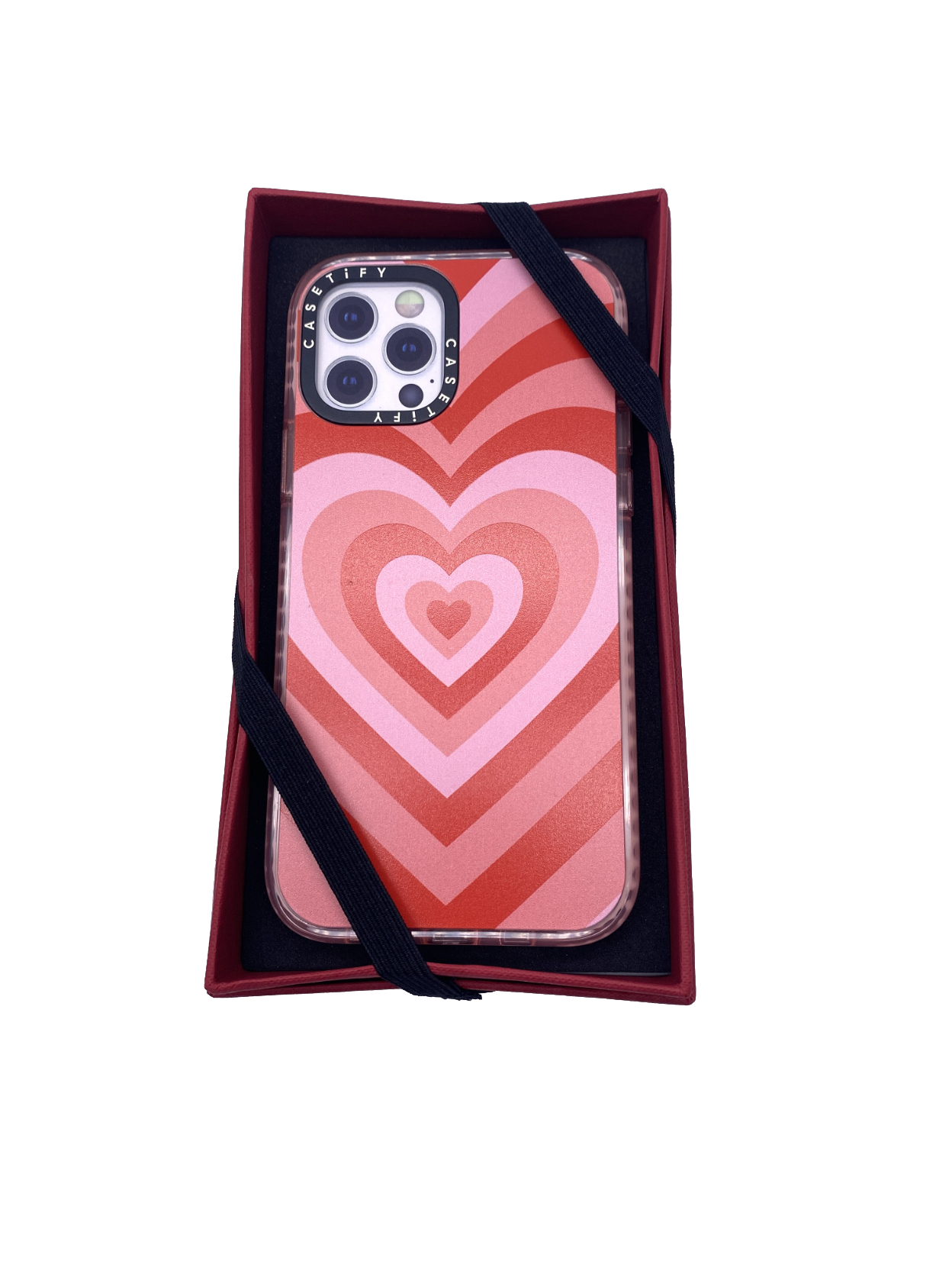 casetify Red Impact 70's Heart Iphone 11 Pro Case