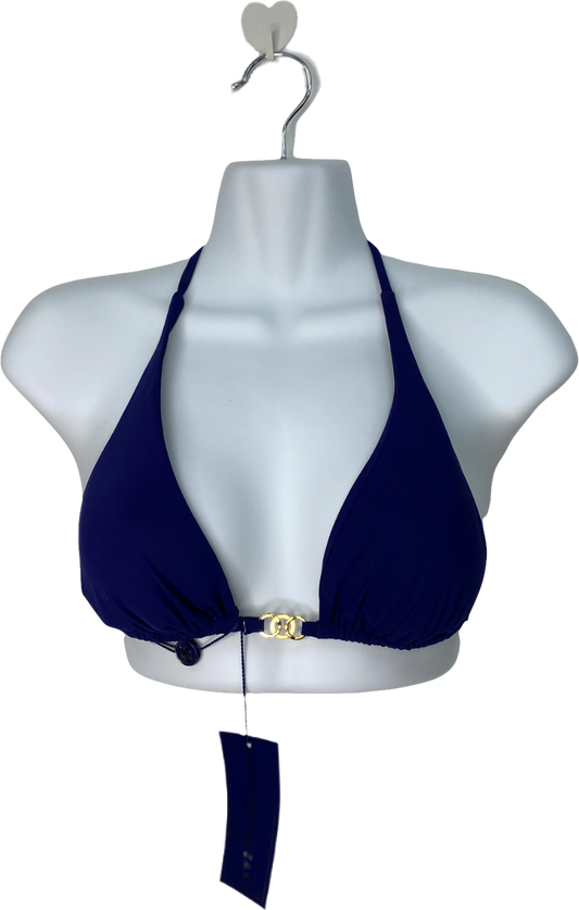 bajini swimwear Blue Lourdes Bikini Top UK S