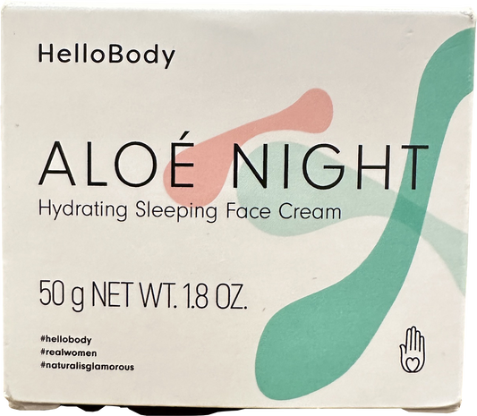 hellobody Aloé Night Hydrating Sleeping Face Cream 50g
