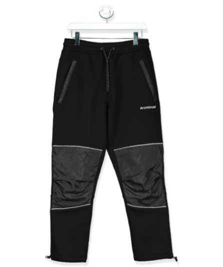 Arcminute' Black Joggers UK M