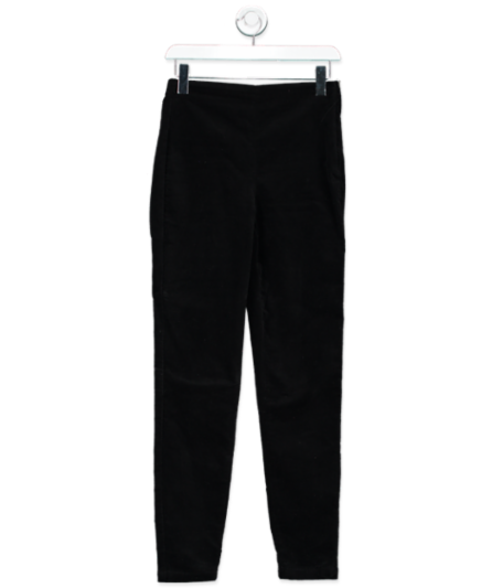 Karen Millen black velvet trousers UK 10