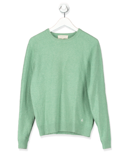 Frederik Anderson Copenhagen green knitted jumper UK M