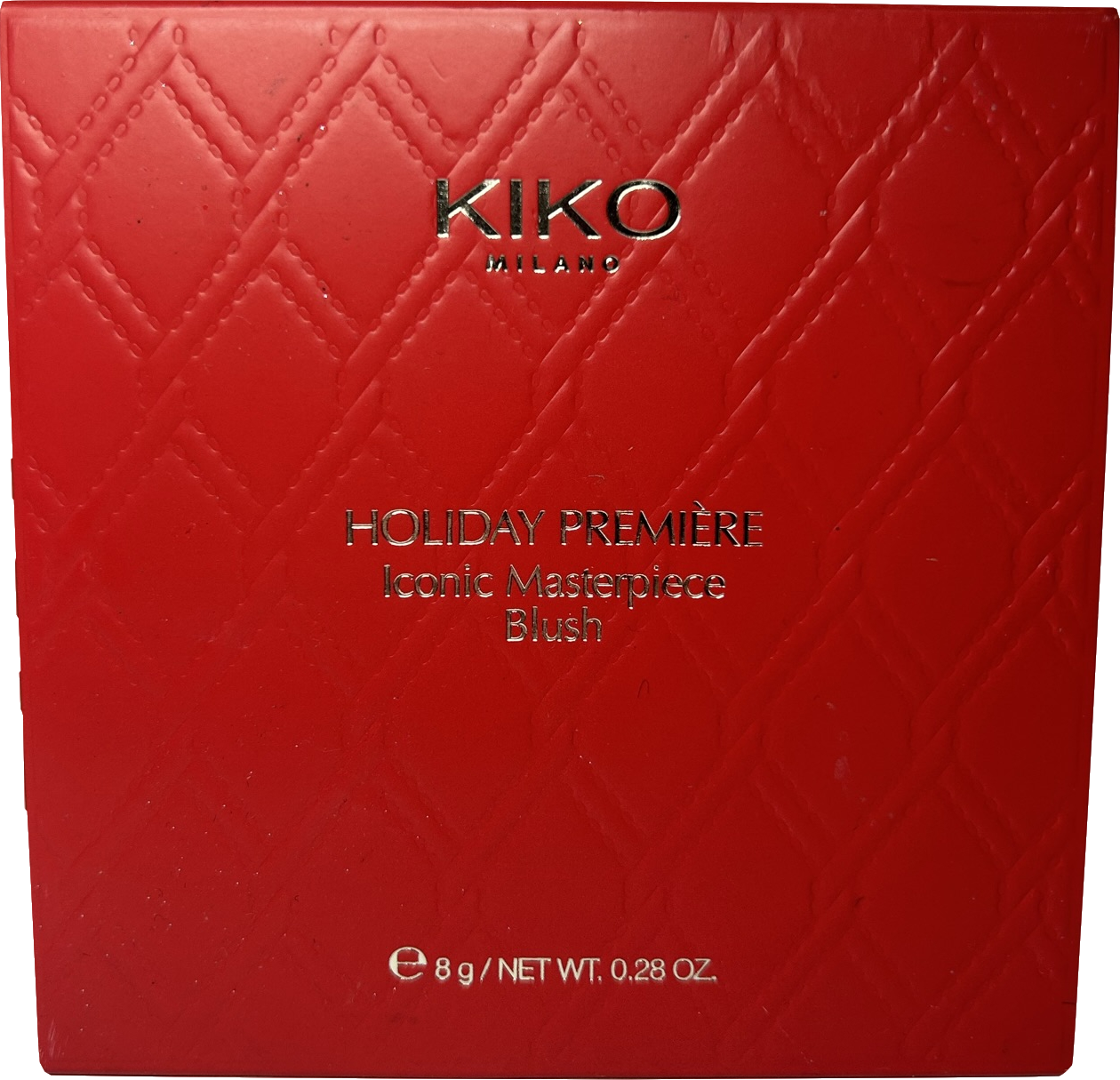Kiko Holiday Première Iconic Masterpiece Blush 02 Triumphant Mauve 8g