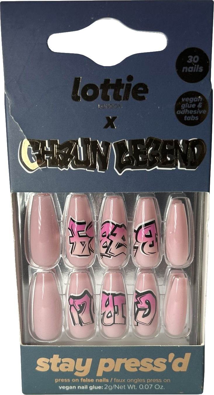 Lottie Chaun Legend Stay Press'd Nails Baby Girl 30 nails