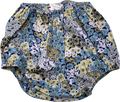 Bonpoint Blue Floral Print Bloomers 0-3 Months