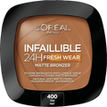 loreal paris Infallible 24h Longwear Soft Matte Bronzer 400 Tan 90ml
