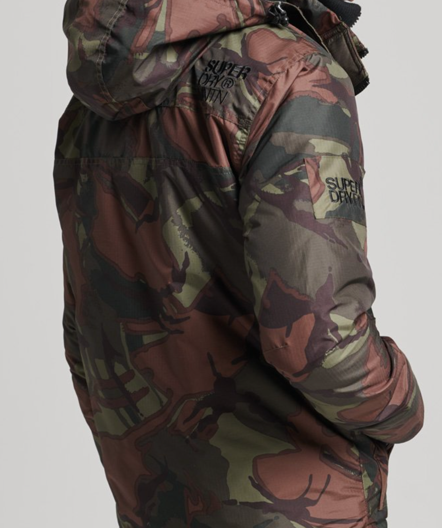 superdry camo mountain windcheater jacket uk S