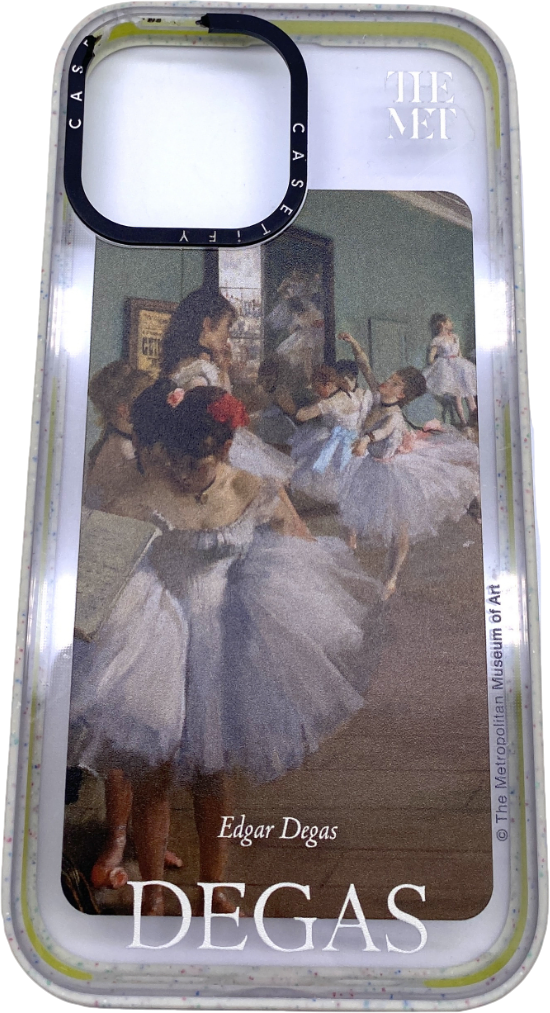 Casetify Cream Edgar Degas Iphone Case (crack On The Camera Area)