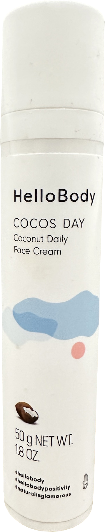 hellobody Cocos Day Moisturising Face Cream 50g