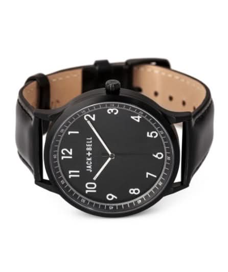 JACK + BELL BLACK PAINT IT BLACK 46 WATCH