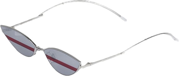 GENTLE MONSTER Metallic Slim Mirror Lens Poxi Sunglasses O