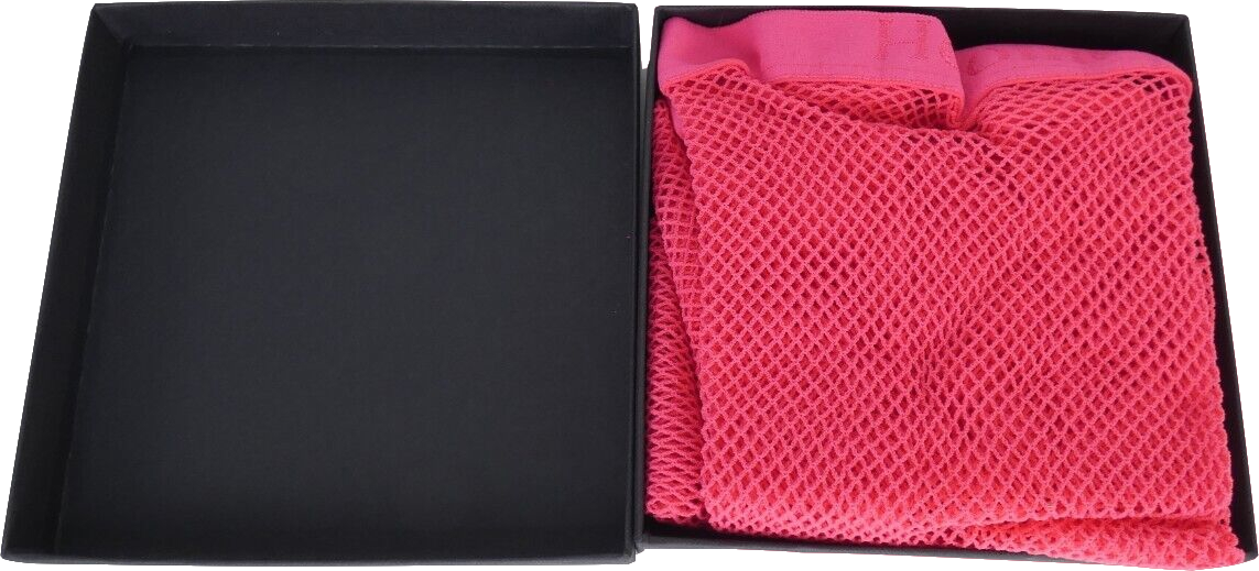 hedoine Pink Fizz The Drama Firming Seamless Fishnet Tights BNIB UK M/L