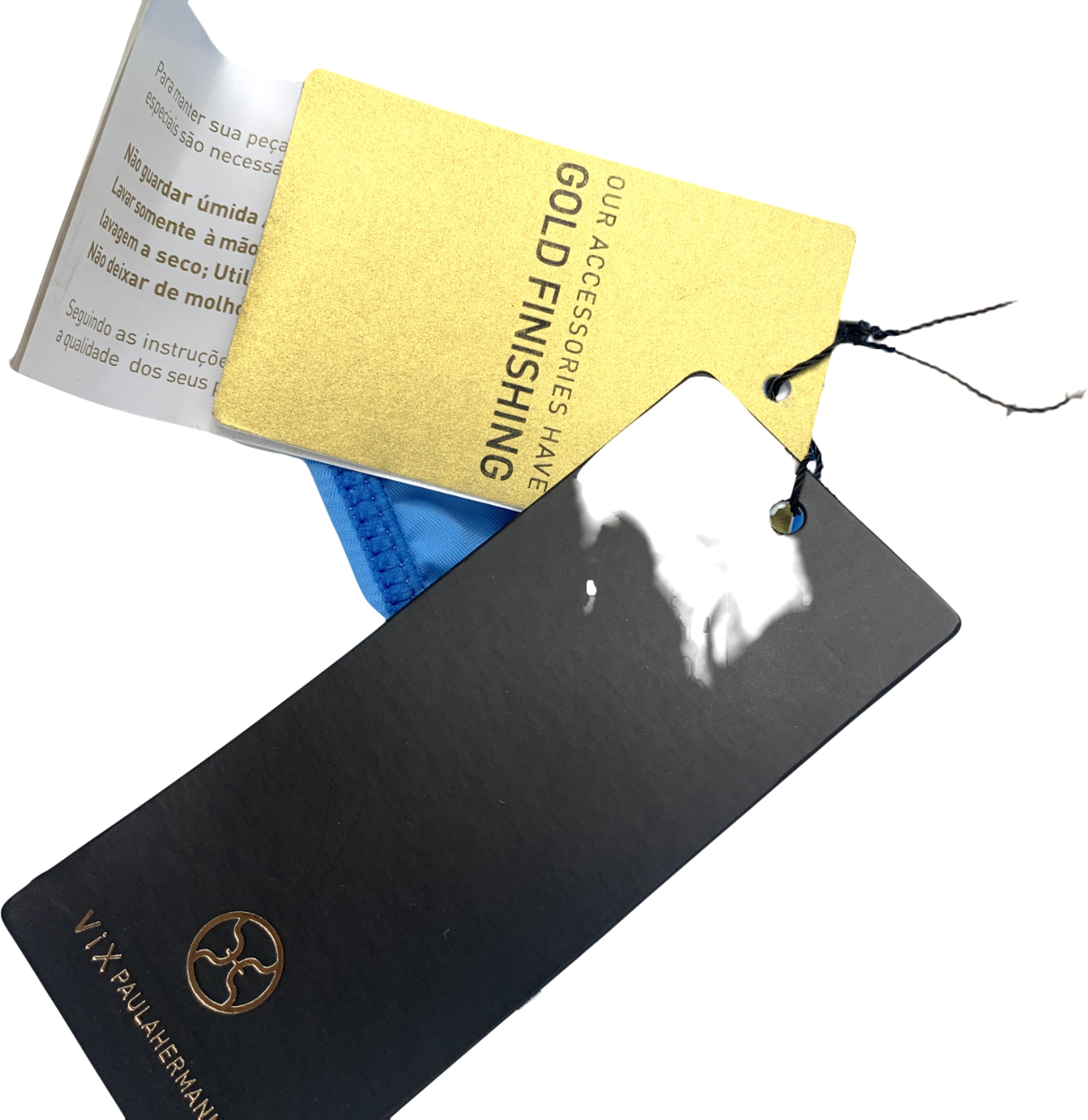 Vix Swimwear Blue 'leeza' Bikini UK M