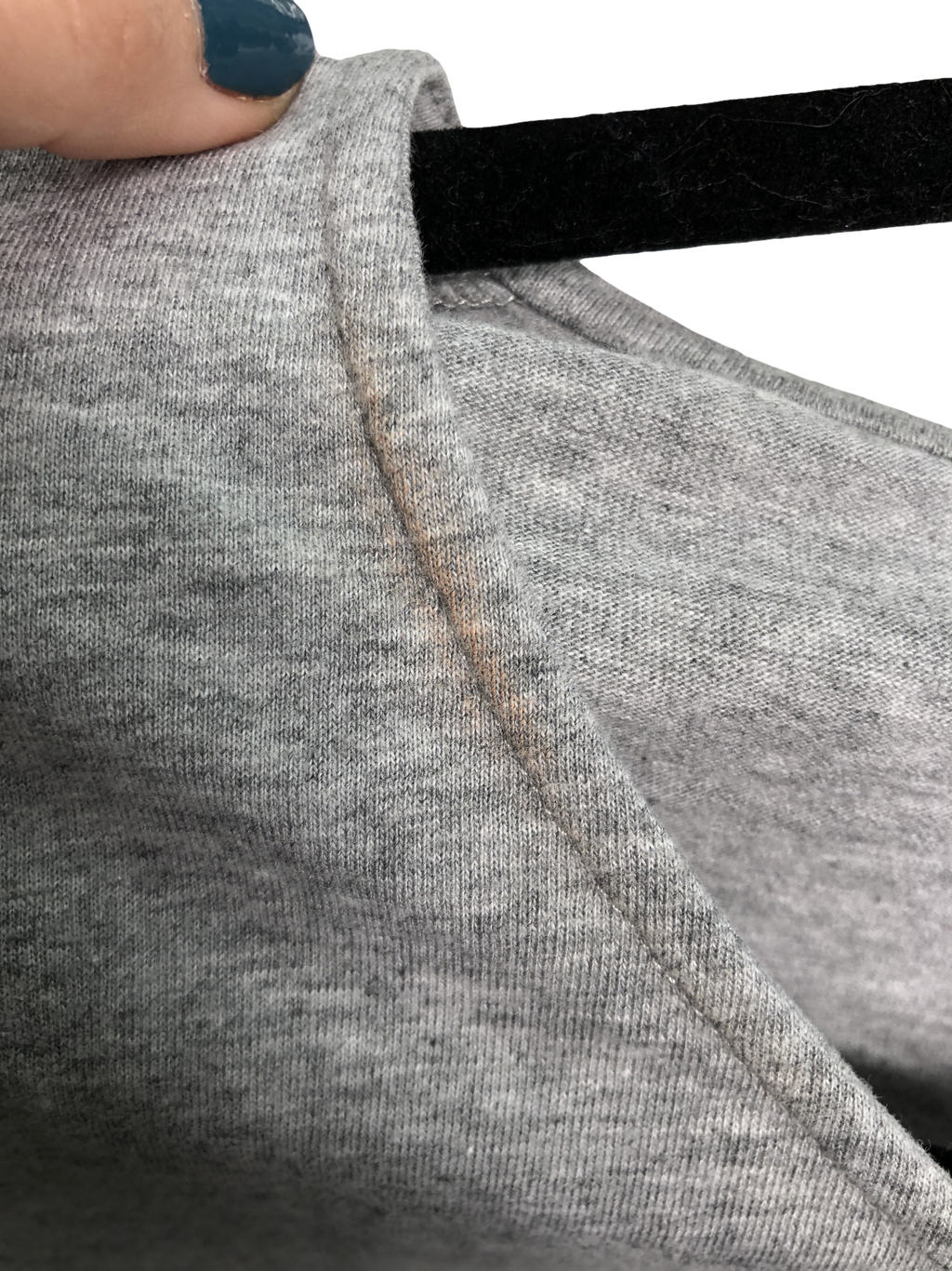 Studio Nicholson Grey Long Sleeve Cotton Top UK 10