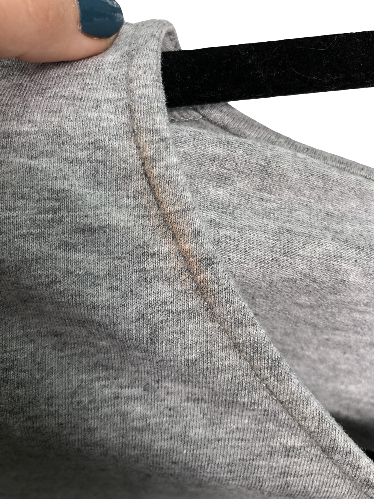 Studio Nicholson Grey Long Sleeve Cotton Top UK 10