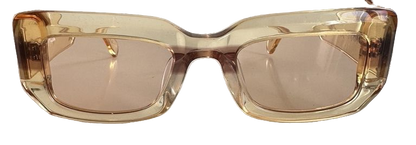 oscar x frank Beige Cortez Sunglasses One Size