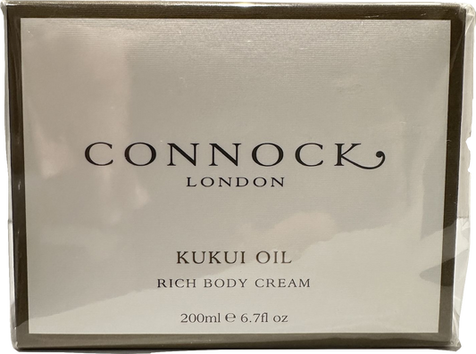 connock London Kukui Oil Rich Body Cream 200ml