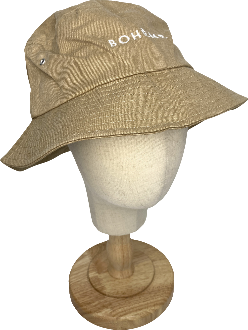 &mother Brown Logo Bucket Hat One Size