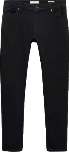 MANGO Black Slim Fit Ultra Soft Touch Patrick Jeans BNWT W32