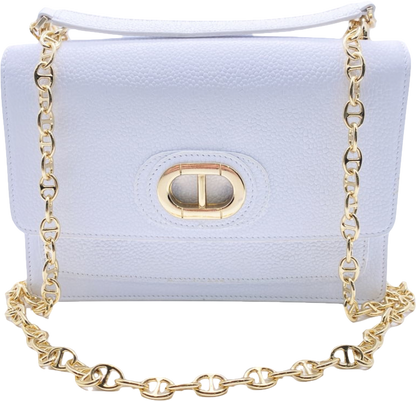 Dee Ocleppo White Siena Medium Crossbody Bag One Size