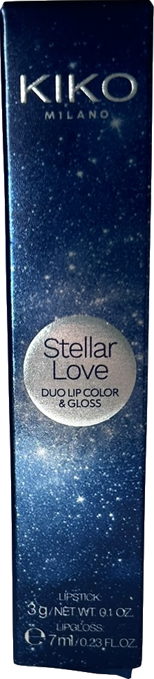 Kiko Stellar Love Duo Lip Color & Gloss 03 Contour Desire 7ml