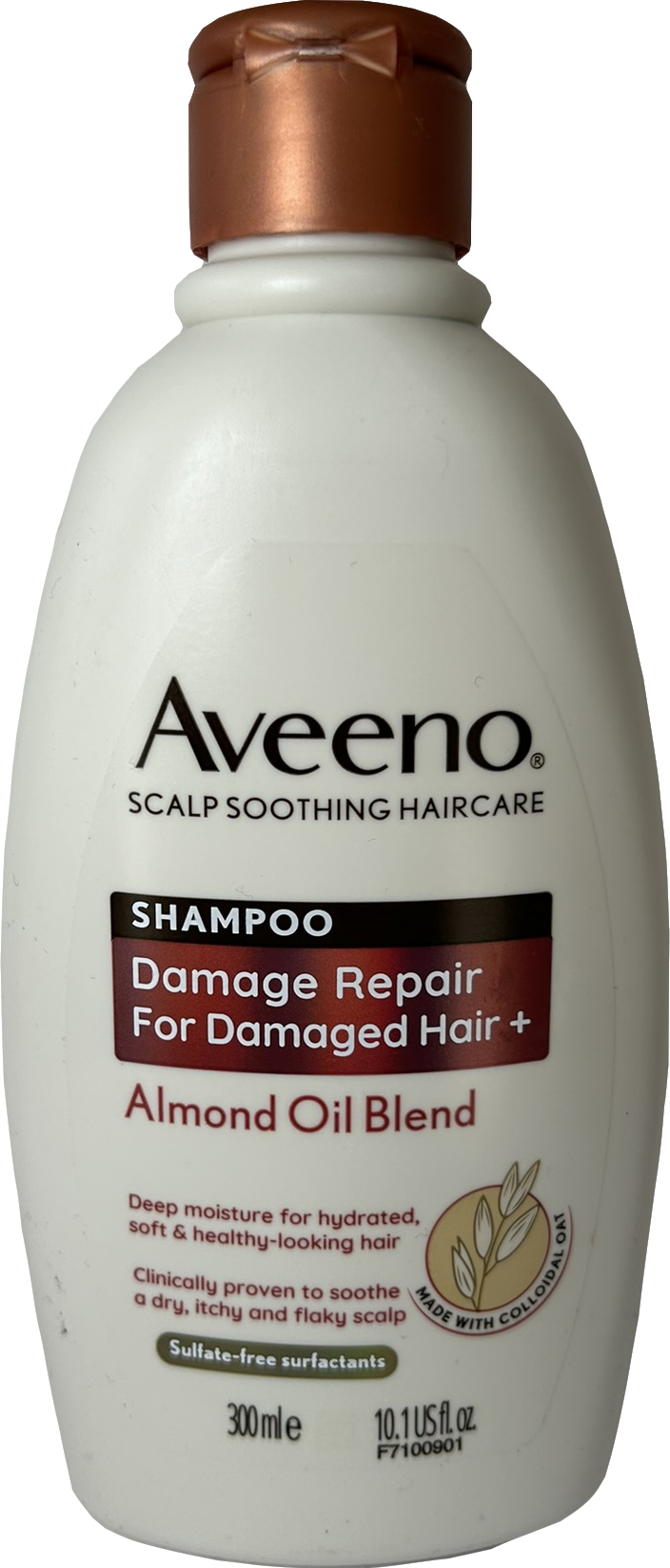 Aveeno Damage Repair+ Almond Oil Blend Shampoo 300ml