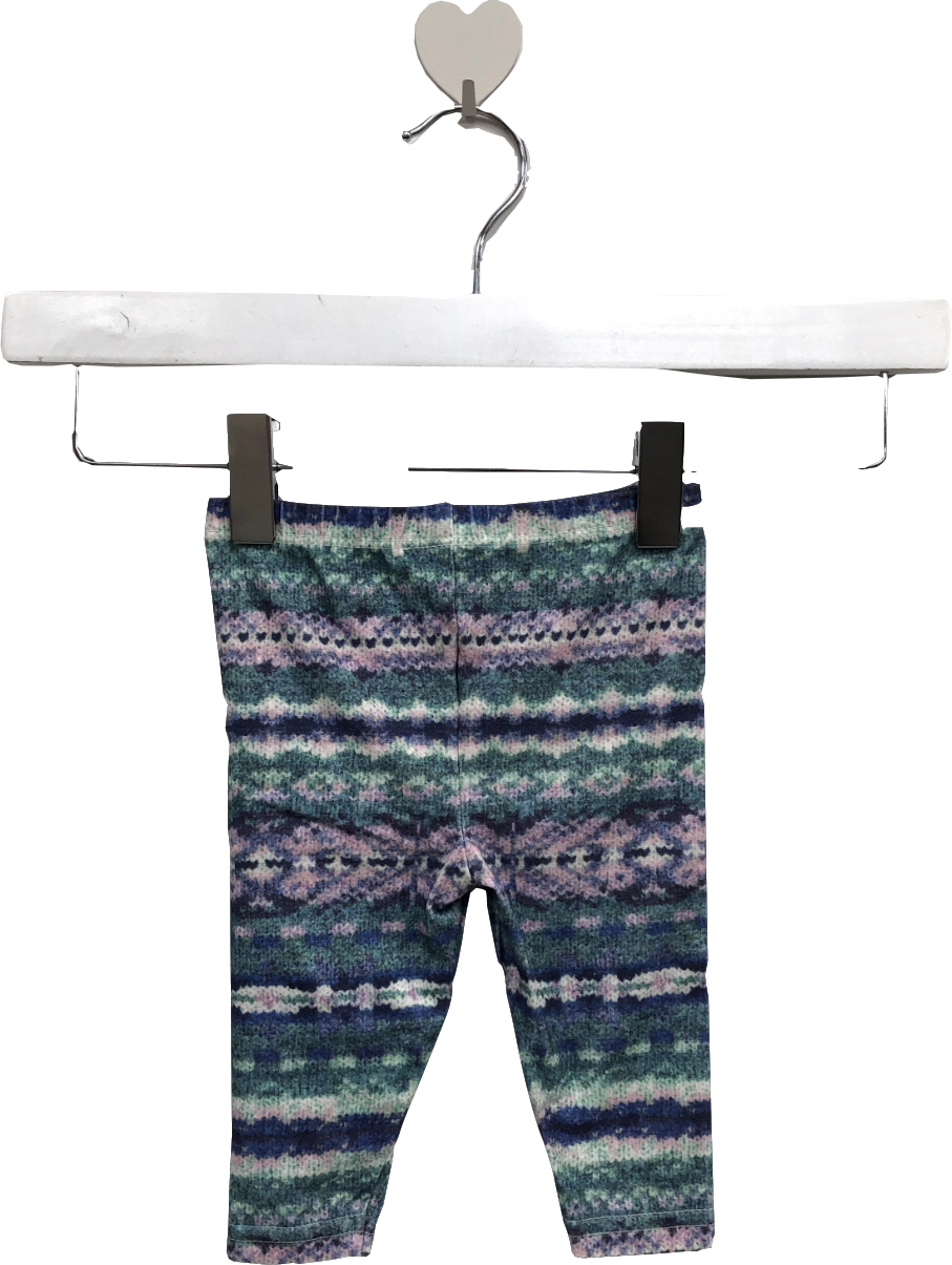Polo Ralph Lauren fairisle Knit Effect Leggings 3-6 Months