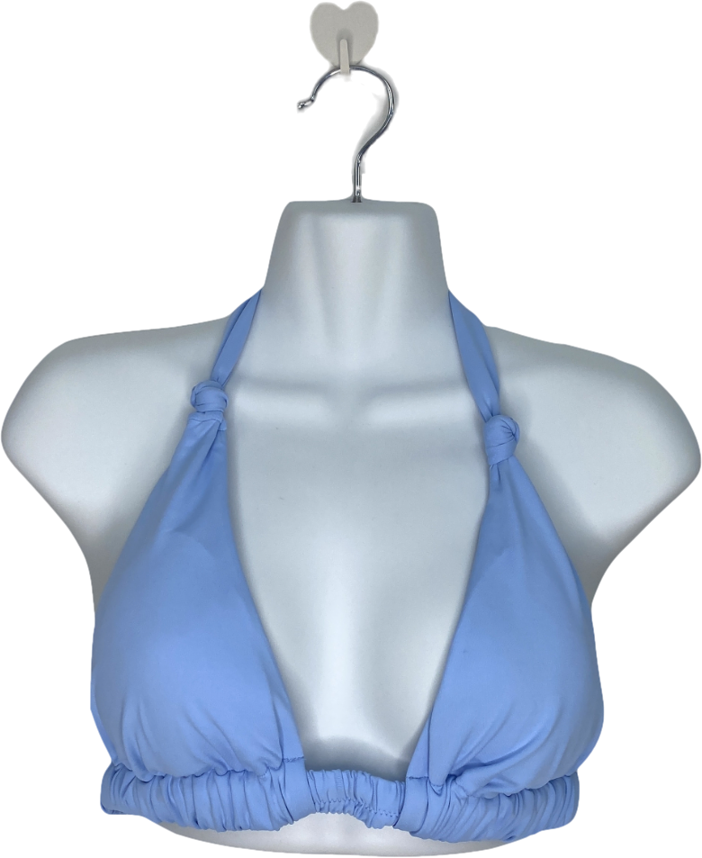 Next Blue Halter Neck Bikini Top UK 12