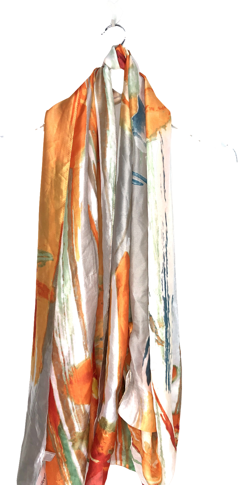 Multicoloured Abstract Print Scarve