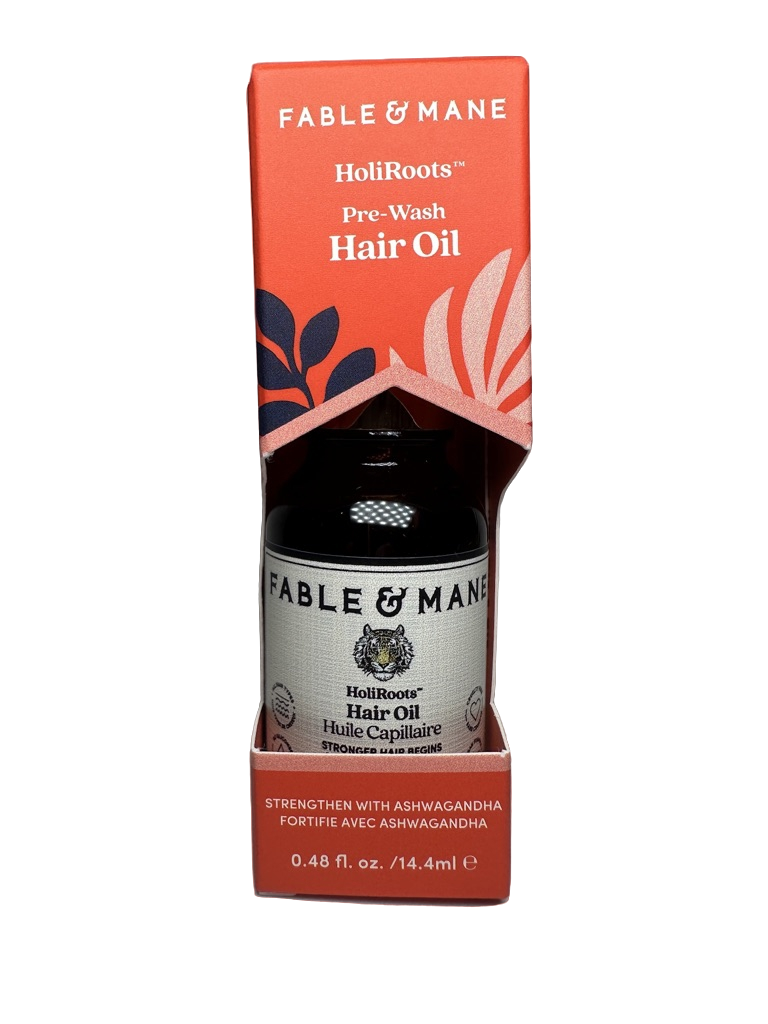 fable & mane Holiroots Pre-wash Hair Oil 14.4ml