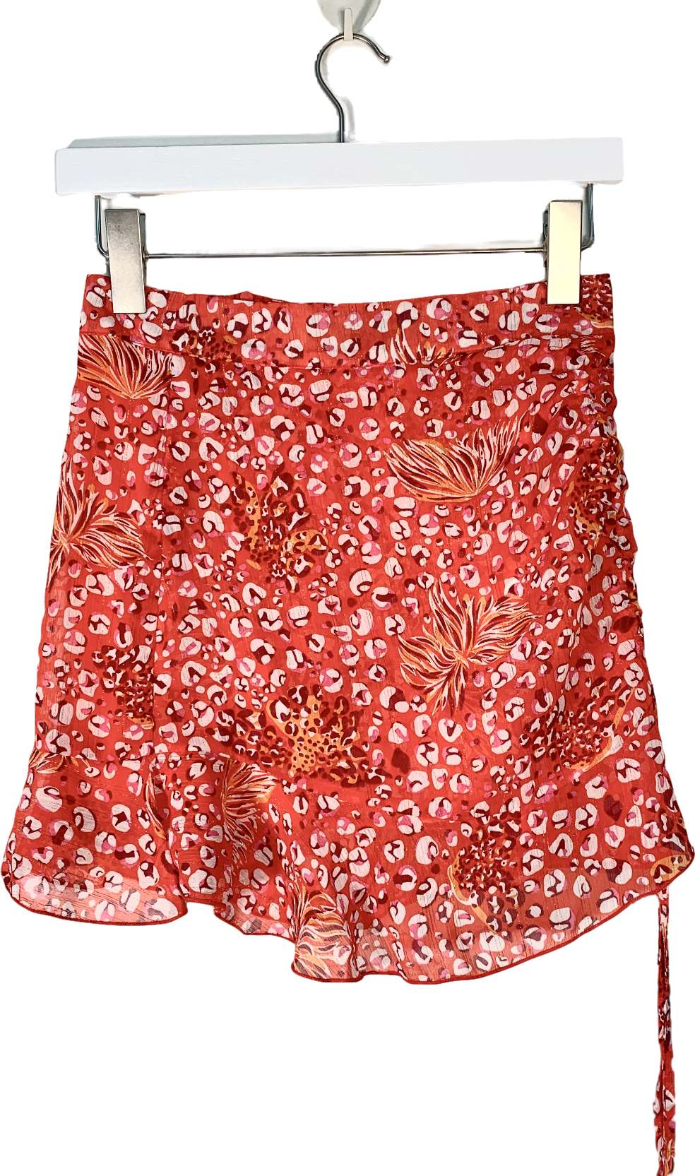 Nasty Gal Red Mini Skirt UK 6