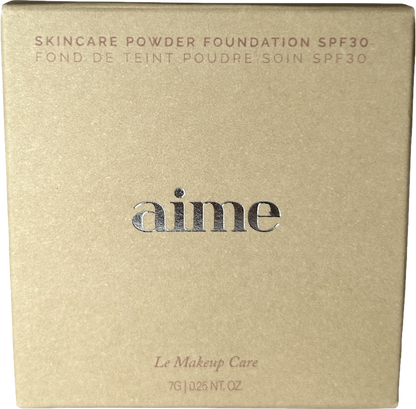Aime Skincare Powder Foundation Spf 30 Tan 7g