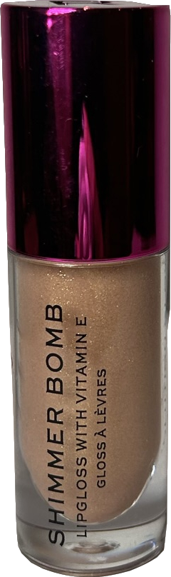 Revolution Shimmer Bomb X Rachel Leary Lip Gloss Golden Goddess 4.5ml