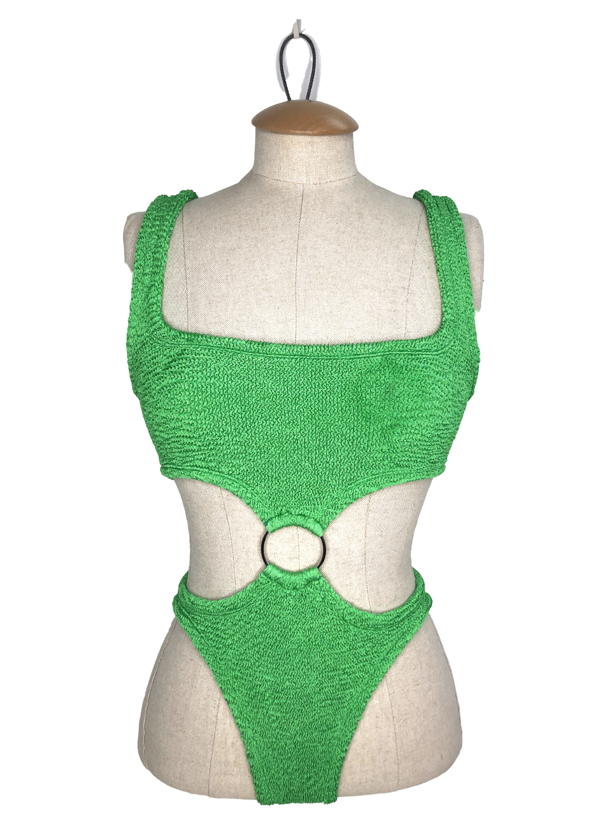 ParaMidonna Green One Piece Swimsuit Olivia Kiwi One Size