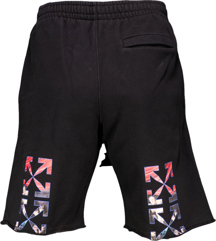 Off-White Black Caravaggio Arrow Sweat Short UK S