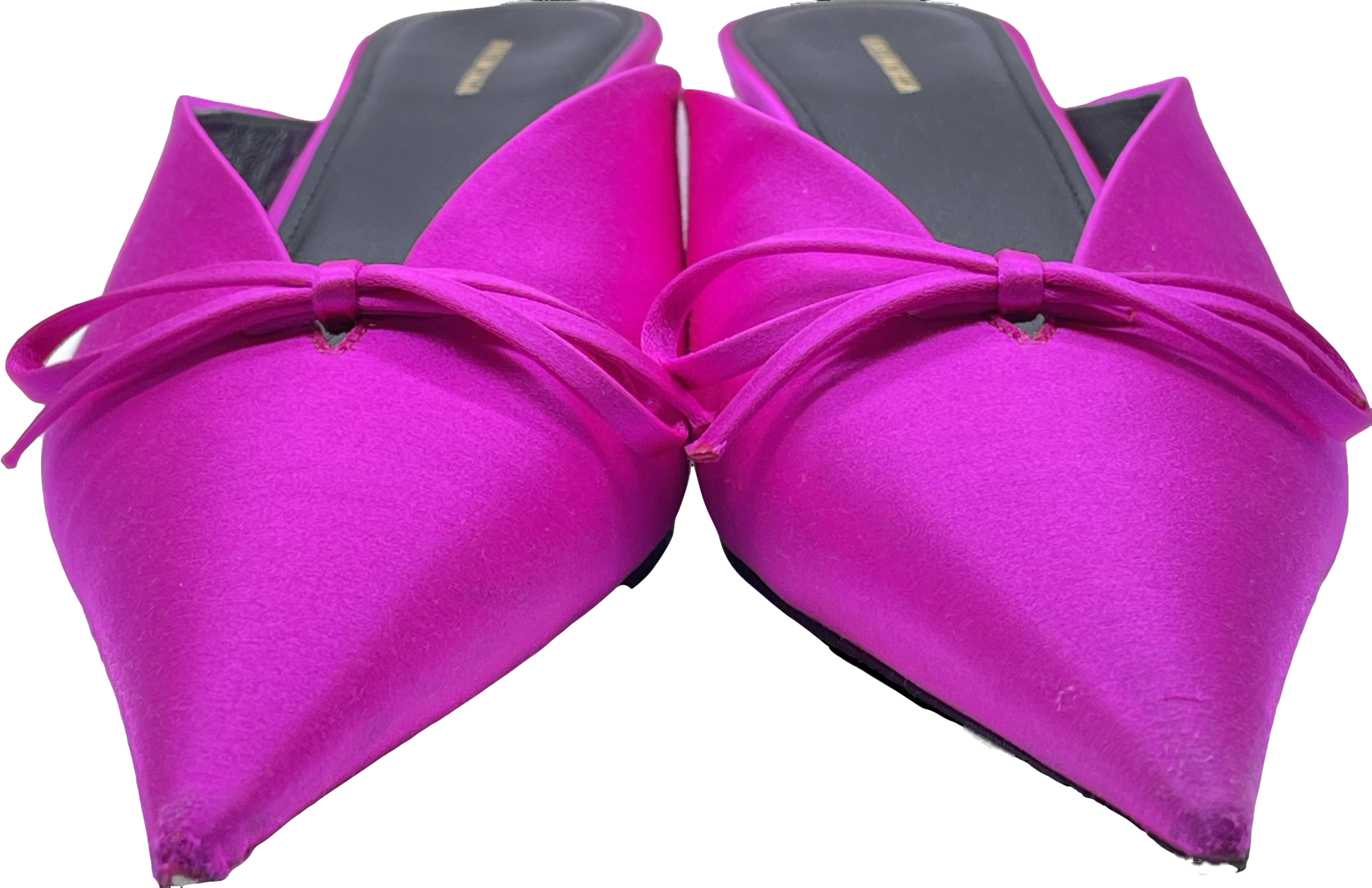 Balenciaga Pink Knife Satin Mule UK 5 EU 38 👠