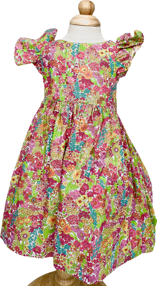 jacadi paris Multicoloured Floral Dress 3 Years