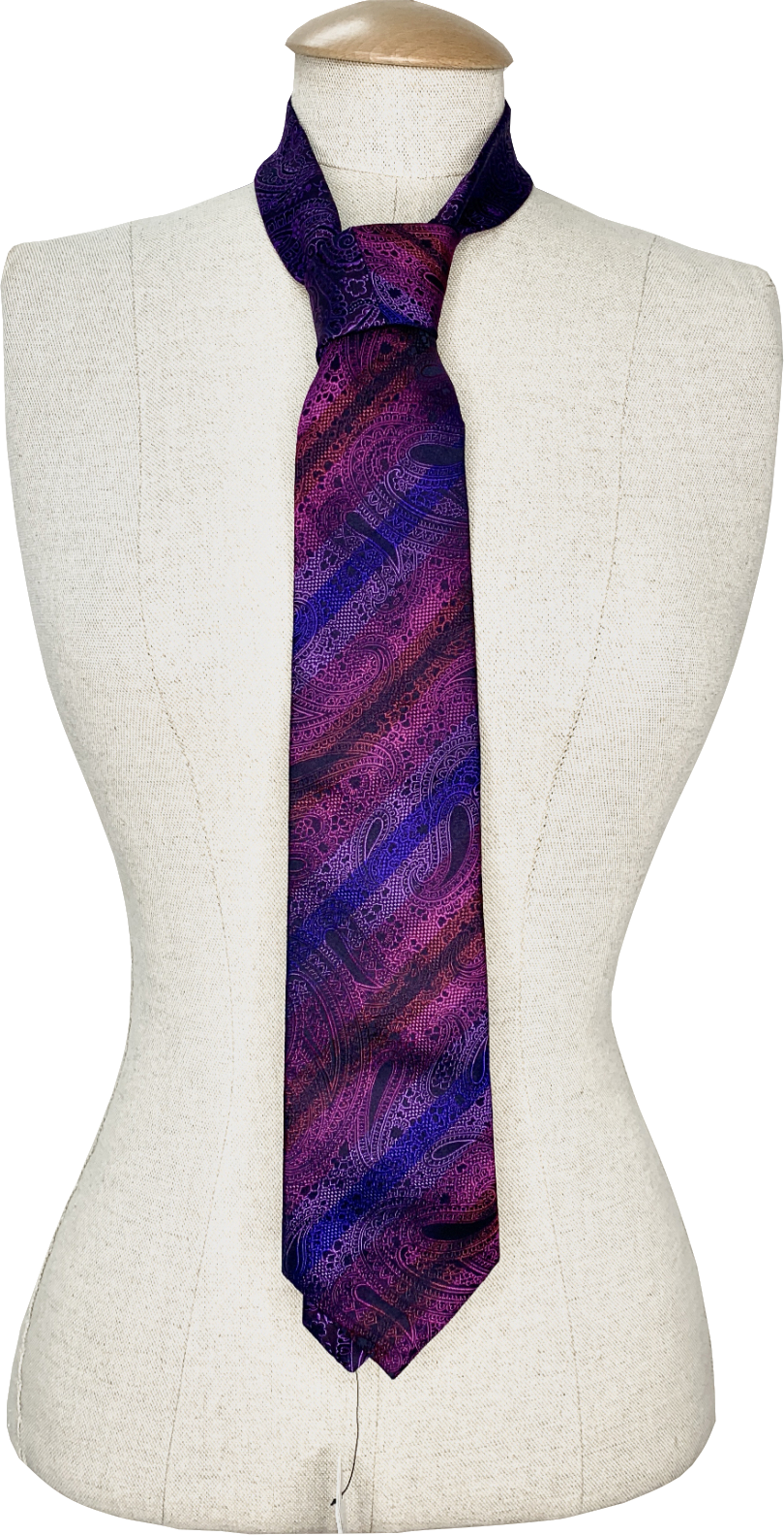 Etro Purple Silk Tie One Size