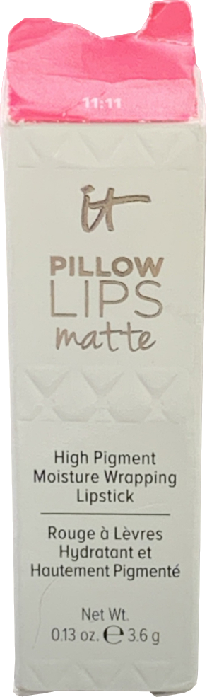 IT Cosmetics Pillow Lips Moisture Wrapping Matte Lipstick 11.11 3.6G