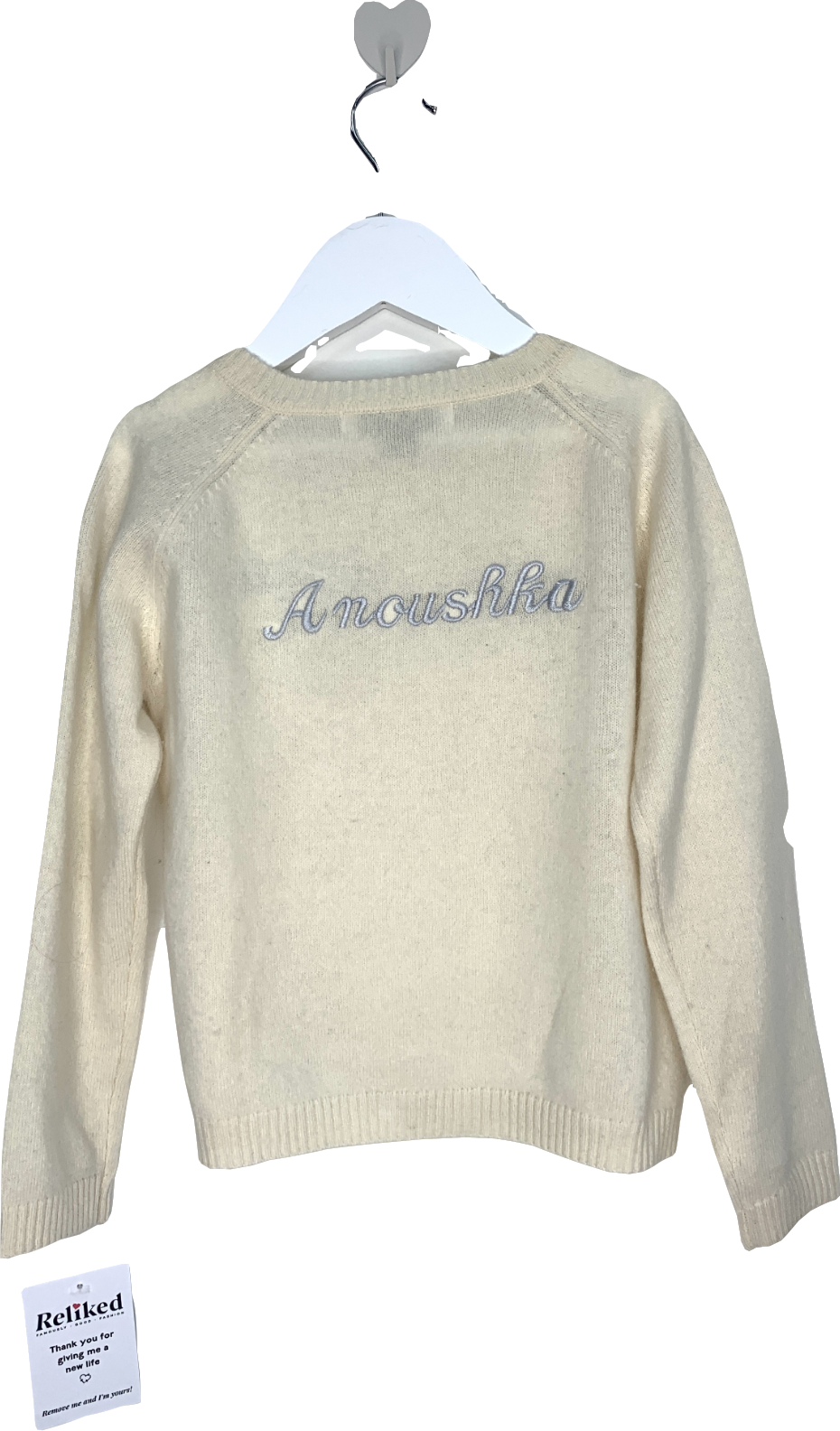 The Little Finery Cream Cashmere Sweater “Anoushka”  4 Years